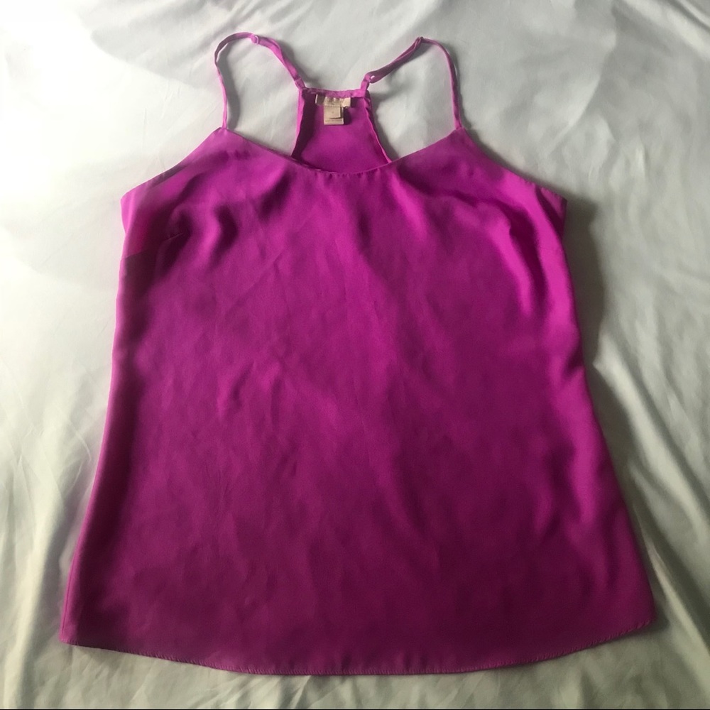 J Crew Purple Racerback Tank Top Cami shirt 8